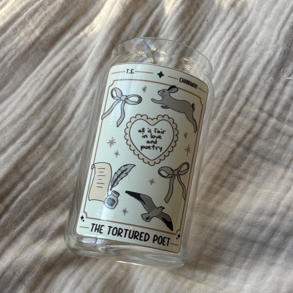 Taylor Swift Glass Can Cup